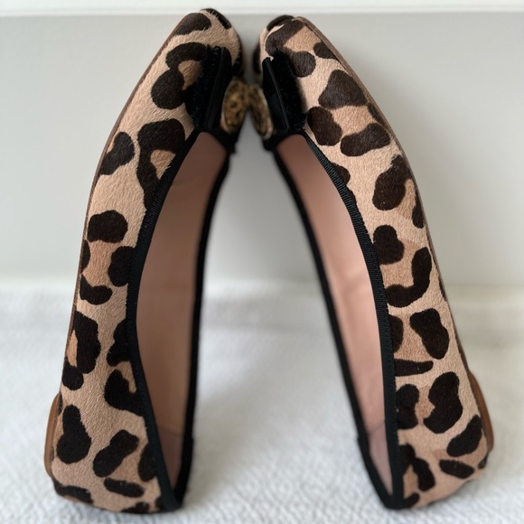 Kate Spade New York Fontana Too Ponyhair Leopard Print Ballet Flats - Picture 6 of 7